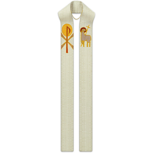 Stola aus Omega mit Goldapplikationen