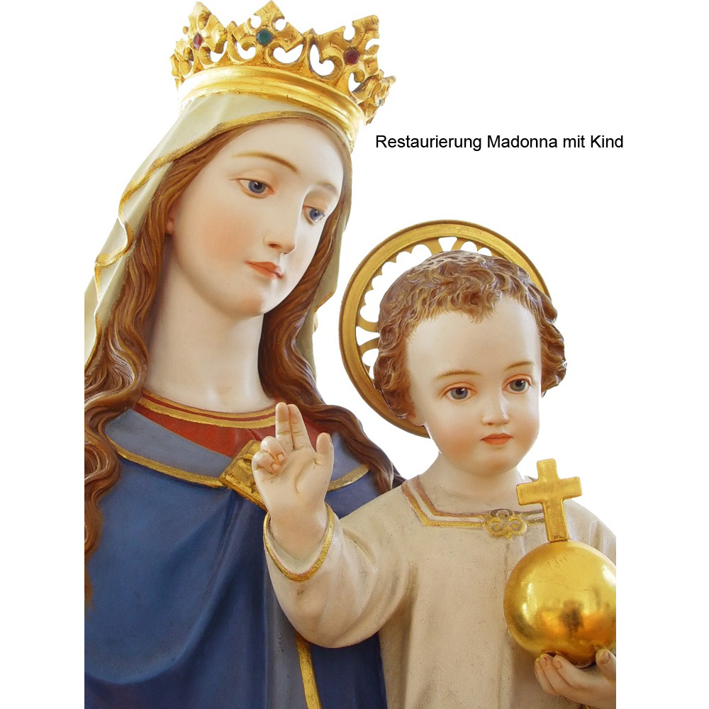Madonna_1000x1000 Madonna restauriert, Holzrestauration