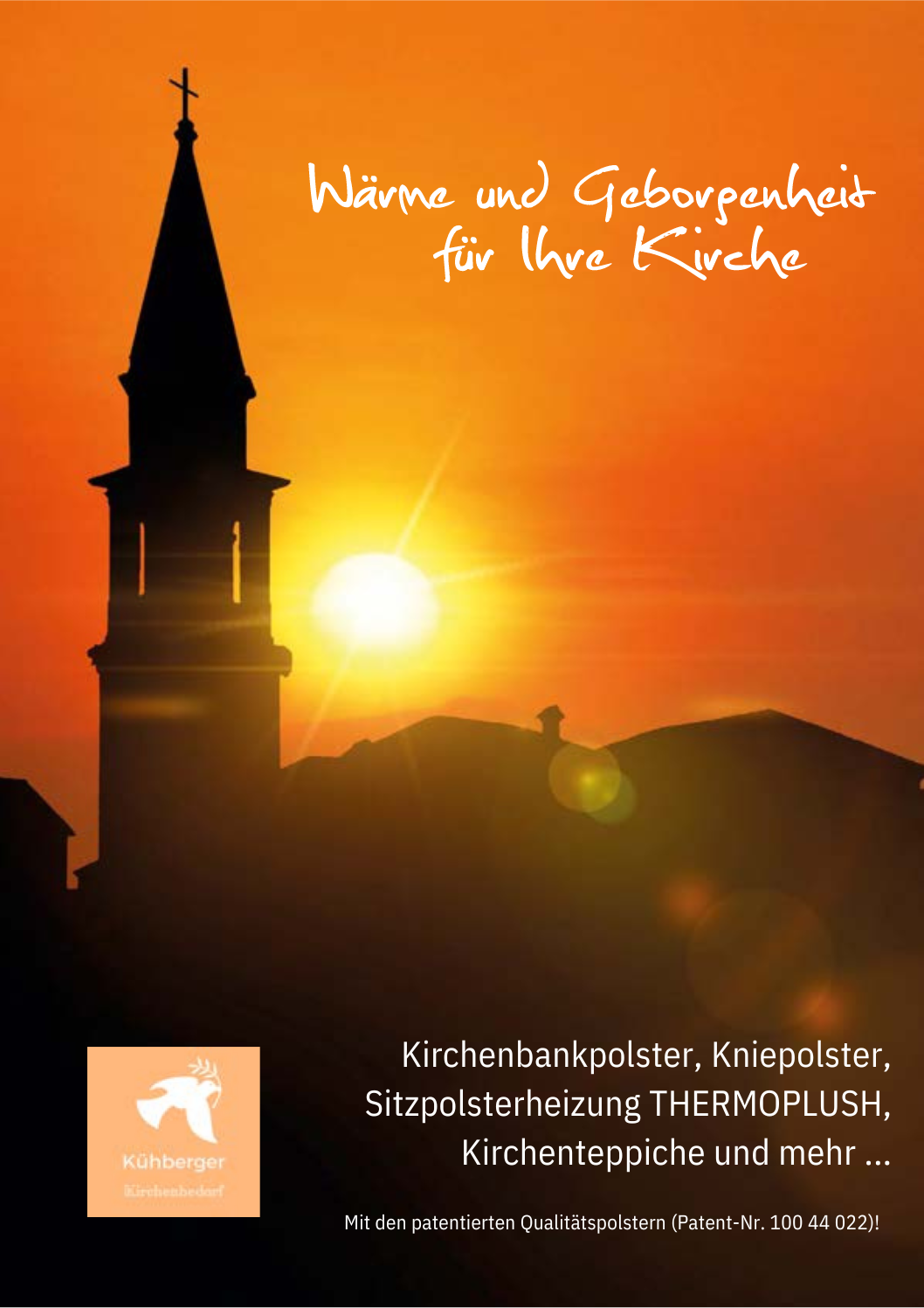 Kirchenbankpolster & Kniepolster